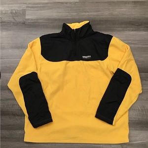 Yellow & Black Fleece Size: XL